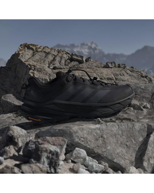 Adidas Black Terrex Freehiker Sl Gore-Tex Hiking Shoes for men
