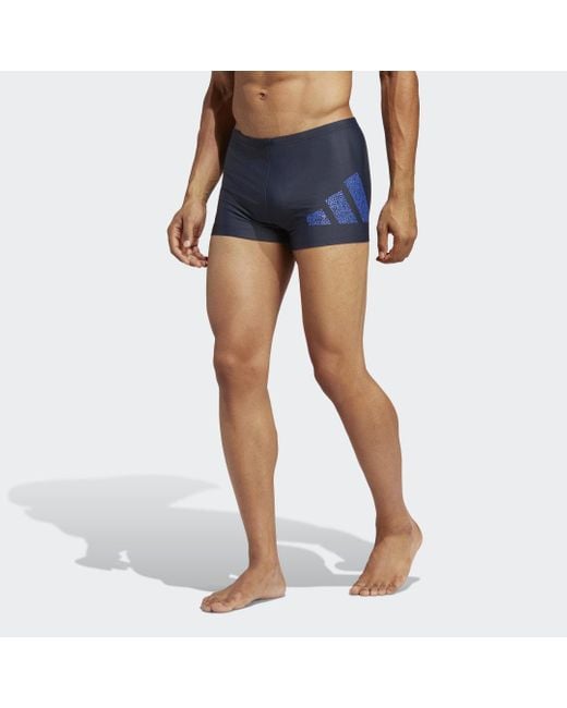 Boxer Da Nuoto Branded di Adidas in Blue da Uomo