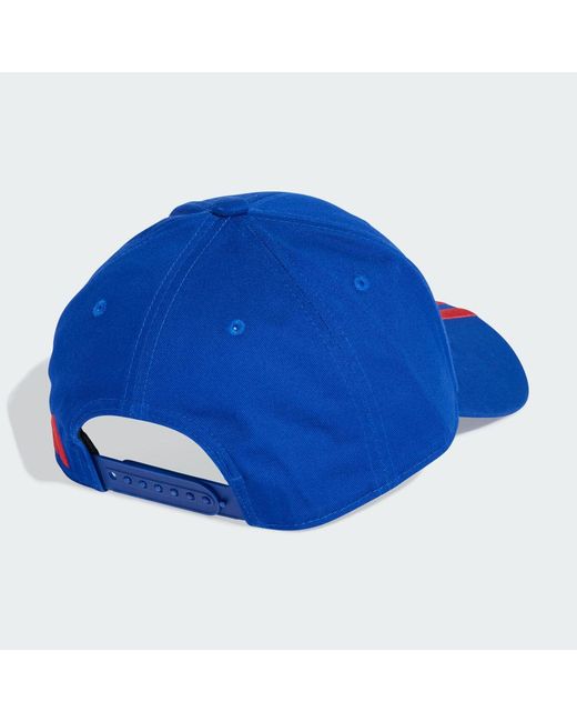 Adidas Blue France 3-Stripes Baseball Cap