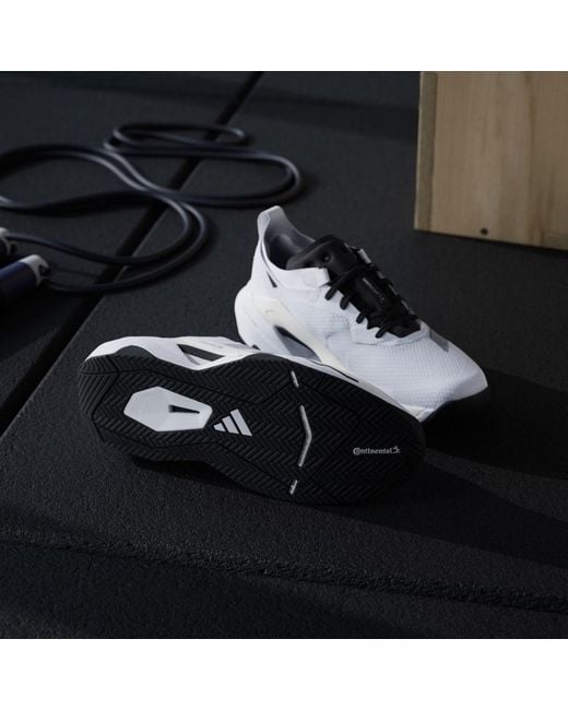 Adidas White Rapidmove Pro Training Shoes for men