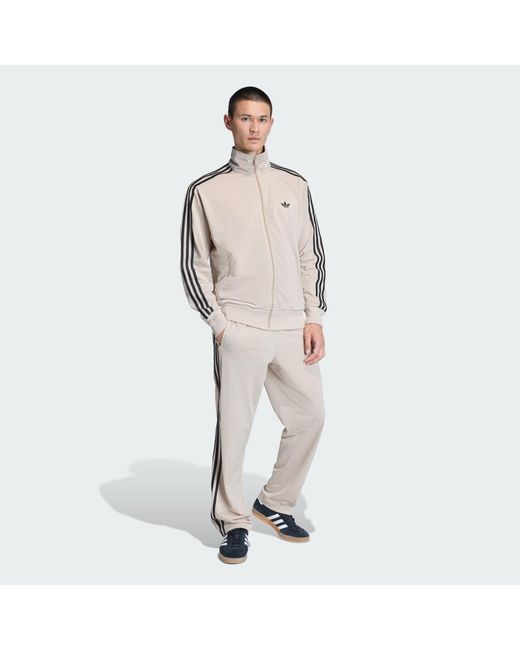 Adidas Natural Firebird Track Jacket for men