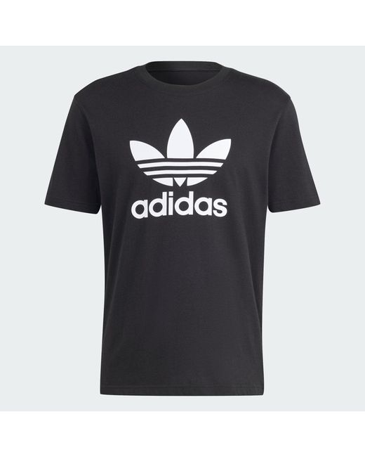 Adidas Red Adicolor Trefoil T-shirt for men