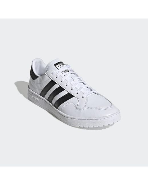 Adidas White Team Court Shoes