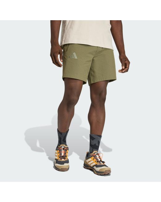 Adidas Green Terrex Xperior Clima365 Mid Shorts for men