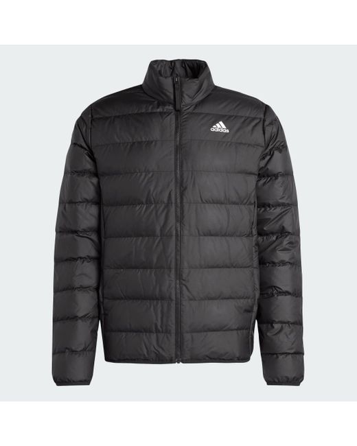 Adidas Gray Essentials Lite Down Jacket for men