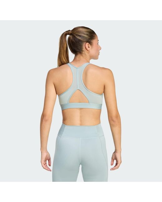 Sujetador Estampado Primeliftreact Adidas de color Blue