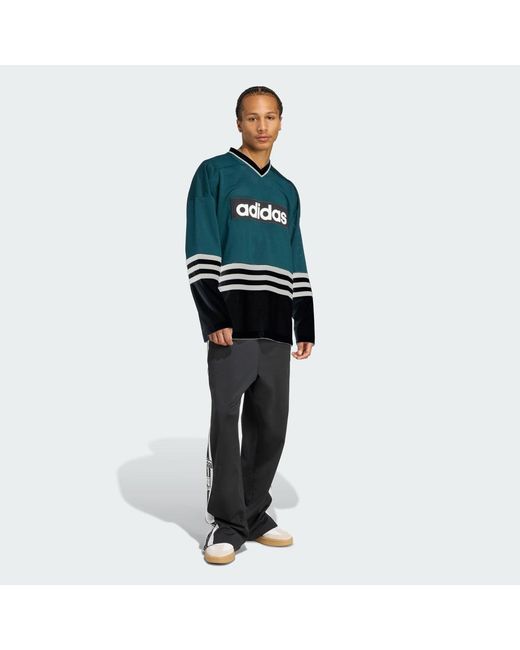 Adidas Green Hockey Jersey for men
