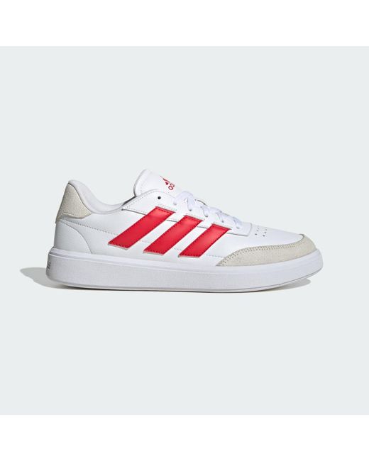 Adidas Red Courtblock Shoes