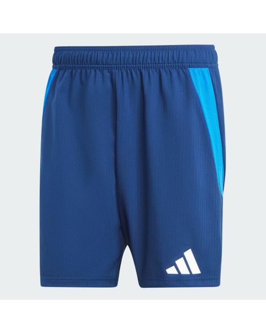 Short Tiro 24 Competition Match di Adidas in Blue da Uomo