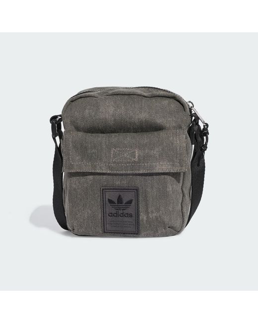 Adidas Gray Washed Item Bag