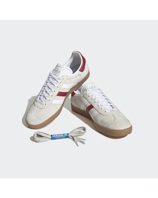 Adidas Gazelle Schoenen in het White