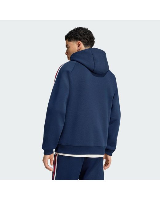 Adidas Blue Fc Bayern Muenchen Og Hoodie for men