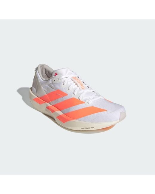 Adidas Pink Adizero Adios 9 Running Shoes