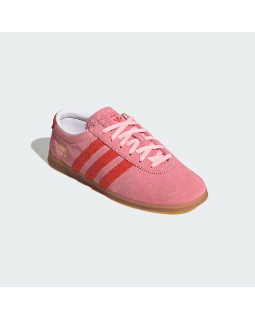 Adidas Red Gazelle Lo Pro Shoes