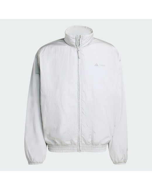 Adidas White X Moon Boot Padded Tracktop for men