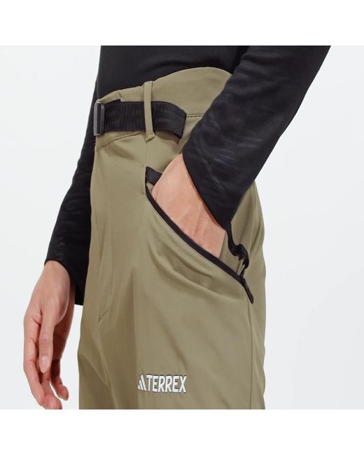 Adidas Green Terrex Xperior Trousers for men