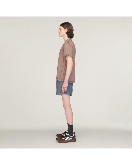 Adidas Brown T-Shirt Adidas Adi365 Sftm Running Unitefit T-Shirt