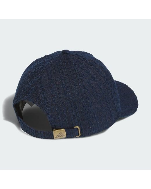 Adidas Blue Boucle 5 Panel Cap for men