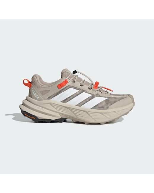 Adidas White Terrex Freehiker Sl Gore-Tex Hiking Shoes for men