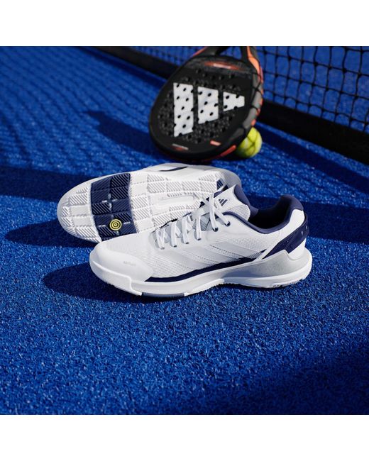 Adidas Crazyquick Padel-Schuh in White für Herren