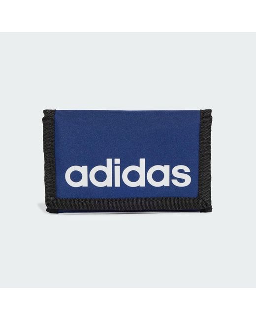 Adidas Blue Linear Wallet