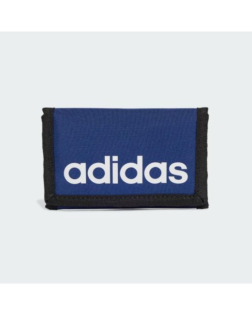 Adidas Blue Linear Wallet