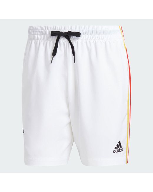 Adidas White Germany Dna Shorts for men