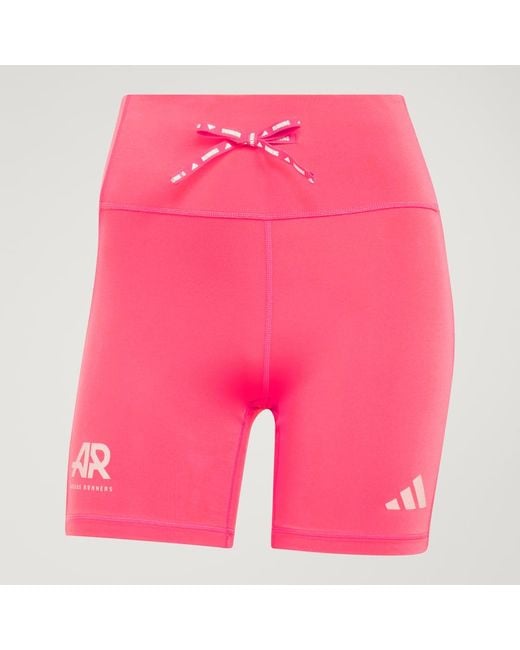 Adidas Pink Adi365 Runners Short Leggings