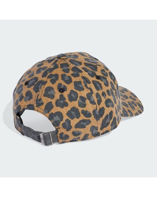 Adidas Multicolor Leopard Baseball Kappe