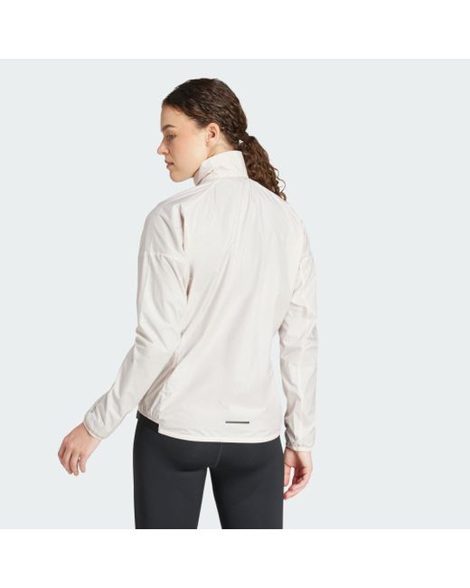 Adidas White Terrex Multi Wind Jacket