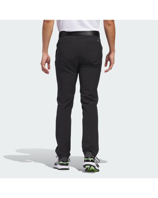 Pantaloni da golf Ultimate365 Tapered di Adidas in Black da Uomo