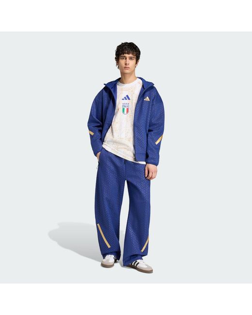 Adidas Blue Italy 26 Z.N.E. Pant for men
