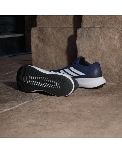 Adidas Blue Runfalcon 6 Cloudfoam Running Shoes for men
