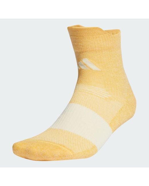 Adidas Yellow Running X Supernova Socks 1 Pair