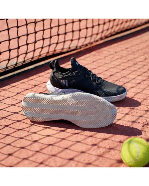 Adidas Black Adizero Ubersonic 4.1 Tennis Shoes