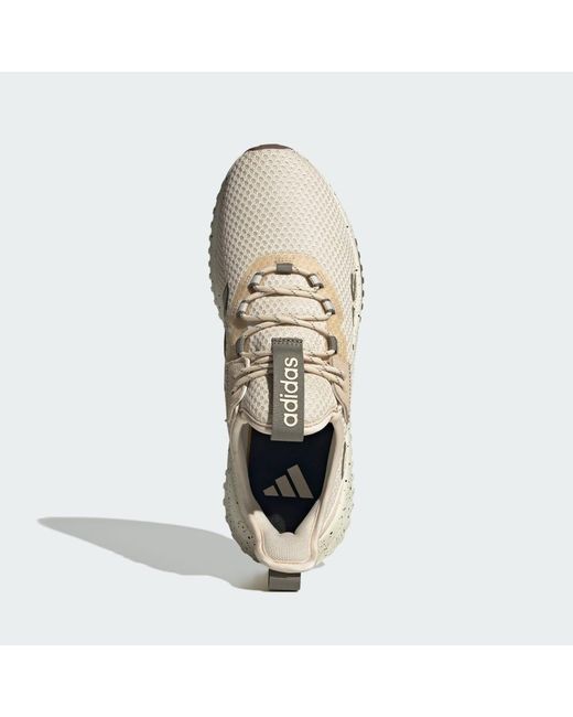 Adidas White Kaptir 4.0 Shoes for men