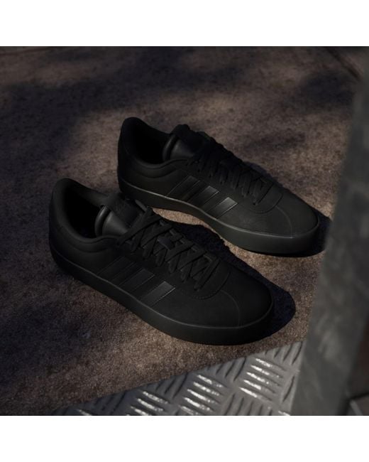 Adidas Black Vl Court 3.0 Shoes