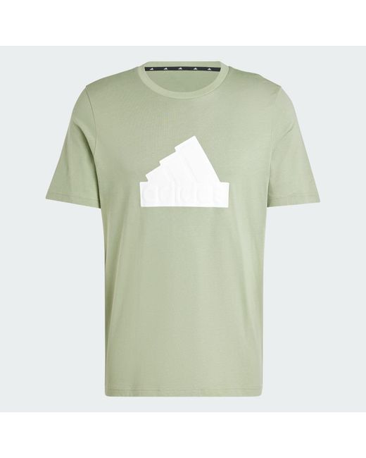 Adidas Green Future Icons Badge Of Sport T-Shirt for men