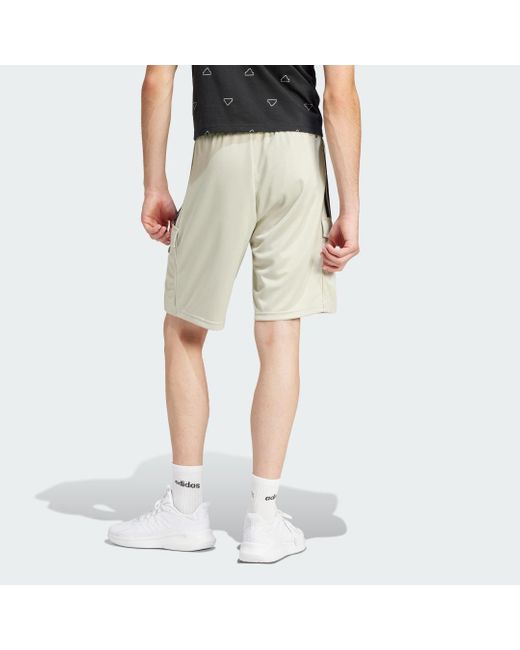 Adidas Natural Tiro Cargo Shorts for men
