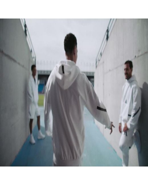 Adidas White Z.N.E. Tracksuit Bottoms for men