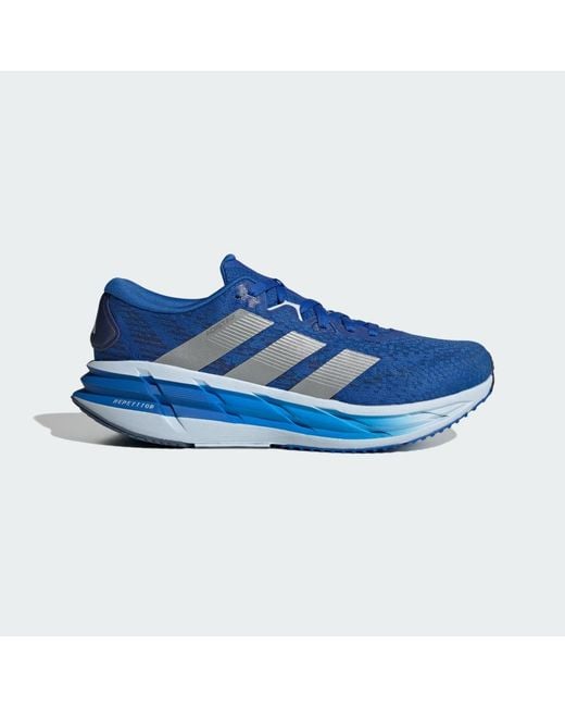 Adidas Blue Adistar 4 Running Shoes for men