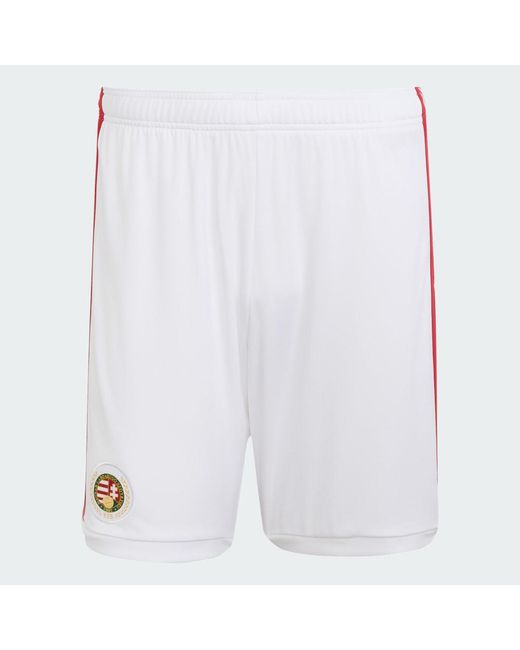 Adidas Red Hungary 26 Home Shorts for men