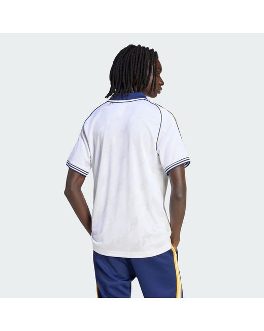 Adidas White Real Madrid Originals Jersey for men