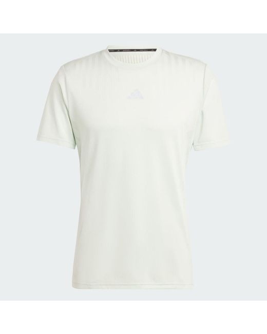 Adidas White Hiit Airchill Workout T-Shirt for men