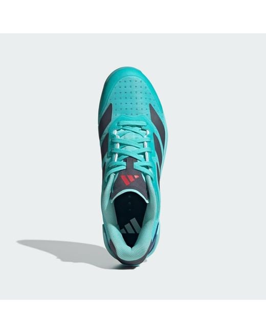 Adidas Blue Adizero Counterblast Indoor Shoes for men