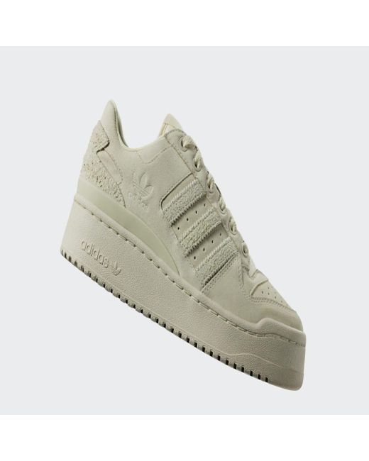 Adidas Natural Forum Bold Stripes Shoes