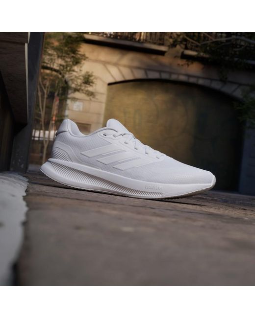Adidas Blue Runfalcon 5 Running Shoes for men