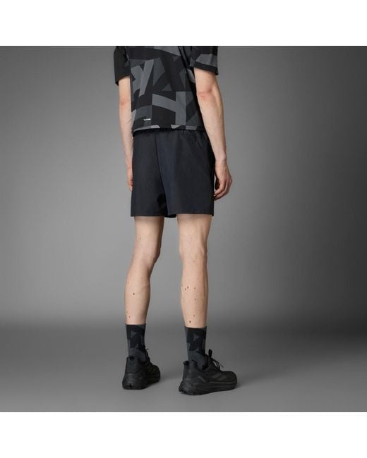 Adidas Black Terrex Multi Shorts for men