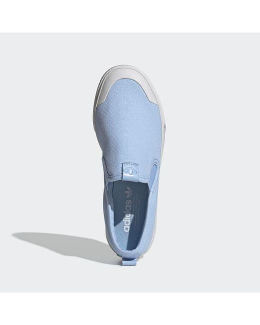 adidas nizza slip on womens