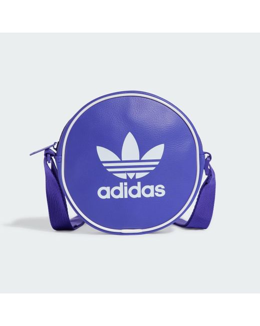 Adidas Blue Adicolor Classic Round Bag